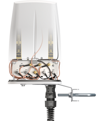 QuSpot LTE IP67 Omni Antenna Enclosure for Teltonika RUTX12 - LTE + GPS + WiFi + Bluetooth - Image 4