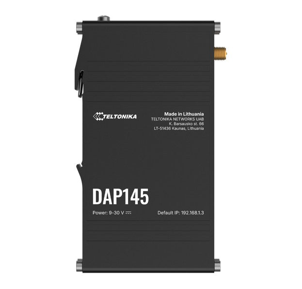 Teltonika DAP145 Industrial RS485 Wi-Fi 4 Access Point, Mesh-Ready with Fast Roaming & DIN-Rail Mount, Robust RS485-to-IP Bridging, PSU excluded - Image 5