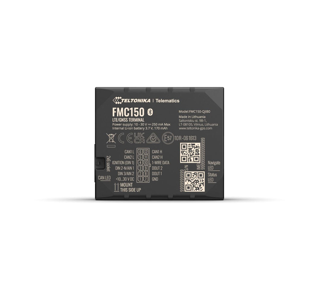 Teltonika FMC150 - Advanced 4G LTE Cat 1 GPS Tracker with Integrated CAN Data Processor - Image 2