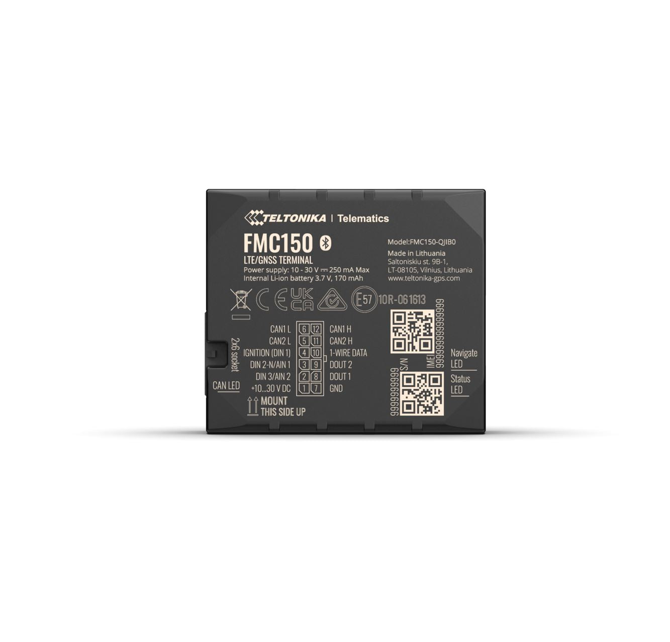 Teltonika FMC150 - Advanced 4G LTE Cat 1 GPS Tracker with Integrated CAN Data Processor - Image 2