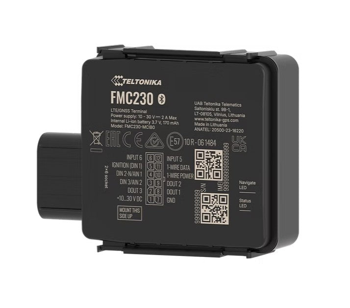 Teltonika FMC230 Waterproof 4G LTE Cat 1 tracker with flexible inputs, IP67 - Image 1