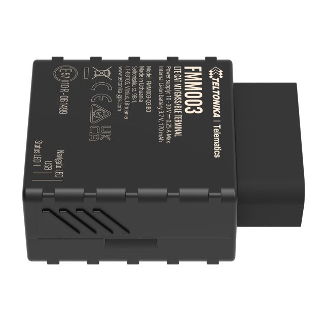Teltonika FMM003 LTE CAT M1 Tracker with Advanced OBD OEM Data Reading for Global Coverage - Image 3