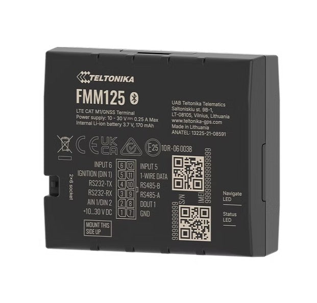 Teltonika FMM125 Versatile 4G LTE Cat M1 tracker with RS232, RS485 interfaces - Image 1
