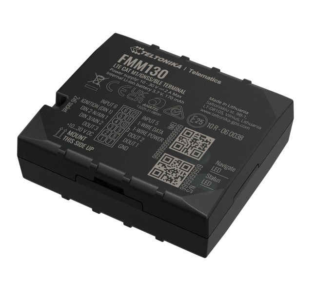 Teltonika FMM130 Advanced CAT M1/GSM/GNSS/BLE Terminal with Internal Antennas and Backup Battery - Image 1