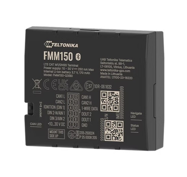 Teltonika FMM150 Advanced 4G LTE Cat M1 GPS tracker with integrated CAN data processor - Image 1