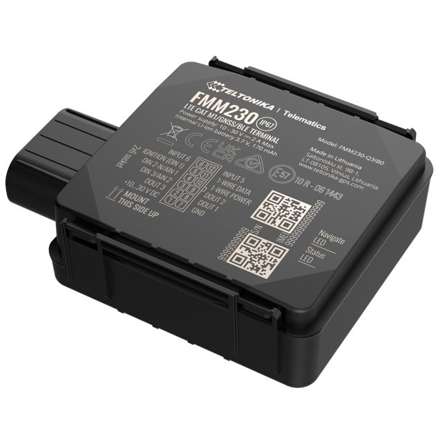 Teltonika FMM230 - Water-Resistant 4G LTE Cat M1 Tracker with Flexible Inputs Configuration, IP67, CAT M1 - Image 2