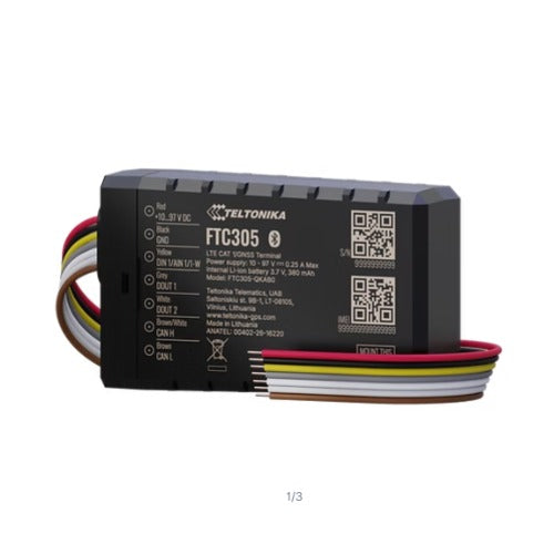 Teltonika Compact 4G LTE Cat 1 e-mobility tracker with CAN data reading and flexible installation options - Image 1