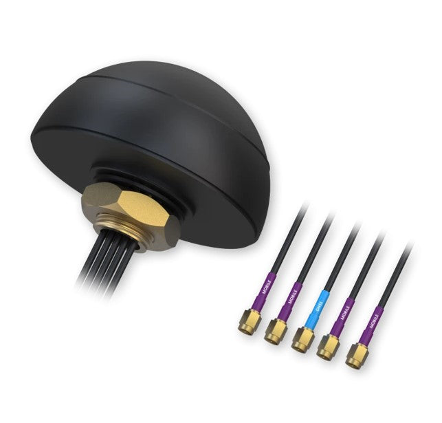 Teltonika Combo Quad Mobile/GNSS Roof SMA Antenna - Image 1