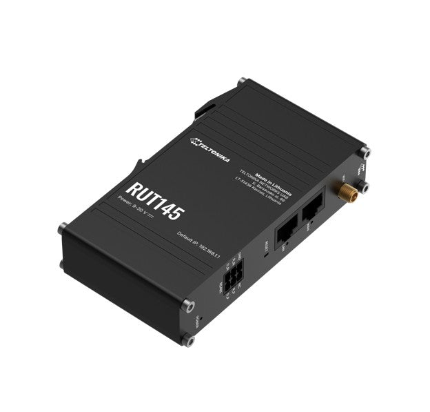 Teltonika RUT145 Industrial RS485 Router, Wi-Fi & Ethernet Connectivity, Industrial Data Collection-Ready with RMS Support, PSU Excluded - Image 2