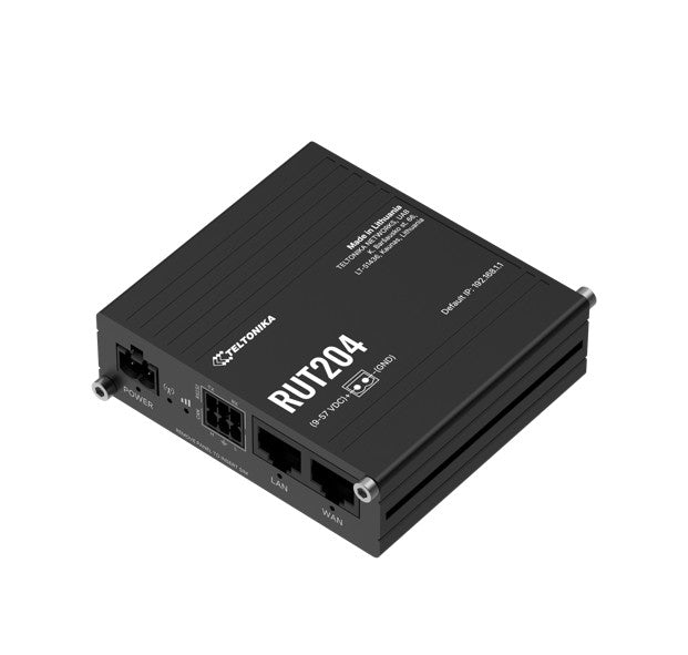 Teltonika RUT204 4G router with native CAN BUS, Enable direct access to machine data, GNSS, RS232, PoE-in and Ethernet, PSU excluded - Image 2