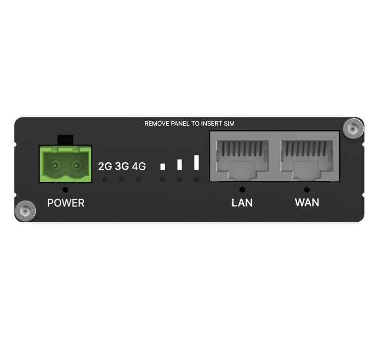Teltonika RUT206 Industrial 4G Router, Cat 4, RS232 & RS485 for serial communication, 2-PIN POWER INPUT, Active and Passive PoE inputs - Image 3