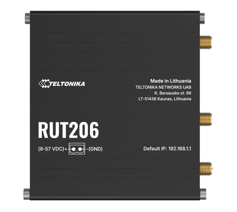 Teltonika RUT206 Industrial 4G Router, Cat 4, RS232 & RS485 for serial communication, 2-PIN POWER INPUT, Active and Passive PoE inputs - Image 5