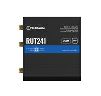 Teltonika RUT241 eSIM™ Industrial 4G Router,Global Version, Instant LTE Failover, Compact and Powerful Industrial 4G LTE Router/Firewall, PSU included - Image 1