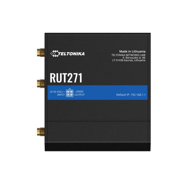 Teltonika RUT271 Redcap 5G Router, Instant LTE Failover, Backward Compatible with 4G LTE Cat 4, Low Latency, High Capacity, PSU included - Image 5
