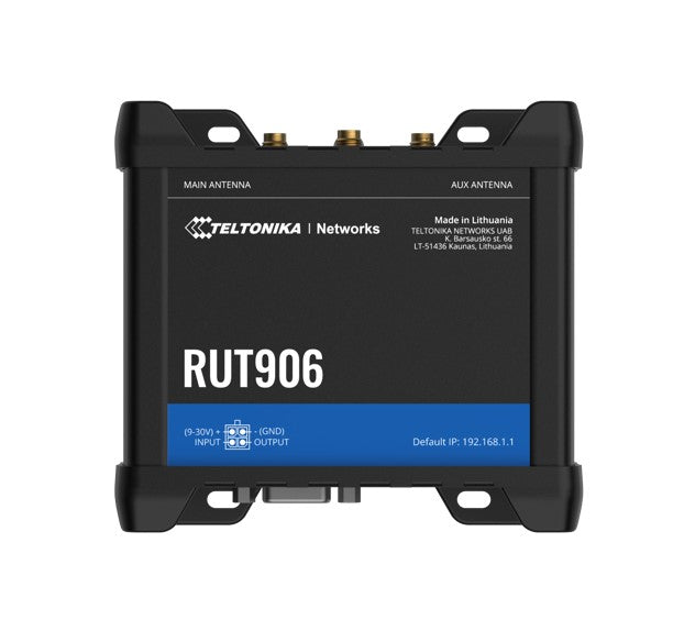 Teltonika RUT906 Industrial Cellular Router, Dual-SIM Cellular 4G LTE, WAN Failover, with 4x Ethernet Ports, PSU included - Image 5