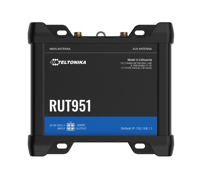 Teltonika RUT951 Industrial Cellular Router, 4G LTE (Cat 4), Dual SIM,WI-FI, Automatic WAN Failover, PSU included - Image 5