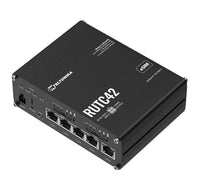 Teltonika RUTC42 DUAL MODEM EDGE ROUTER, LTE Cat 4 with dual modem, failover, load balancing, WI-FI 6, 5x Gigabit Ethernet Ports, PSU included. - Image 2