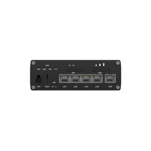 Teltonika RUTM16 CAT 6 LTE ROUTER, Global Operation with Telit Cat 6 Modem, Dual-band Wi-Fi 5, 5x Gigabit Ethernet Ports, PSU included - Image 3