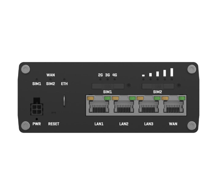 Teltonika RUTX09 Industrial Cellular Router, 4G LTE CAT 6, Dual SIM, Instant LTE Failover, Gigabit Ethernet, PSU included - Image 3