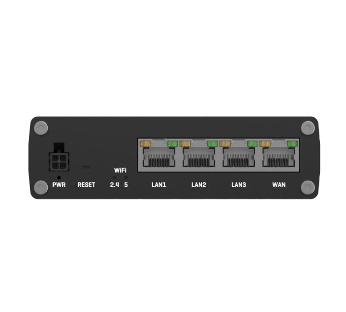Teltonika RUTX10 Professional Ethernet Router, Industrial Ethernet Router/VPN/Firewall (NO-LTE) with Dual Band WiFi 5 802.11ac, PSU included - Image 3