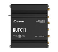 Teltonika RUTX11 Industrial Cellular Router, 4G LTE CAT 6, Dual SIM with auto failover, Backup WAN, Dual Band WiFi, Bluetooth LE, PSU included - Image 1