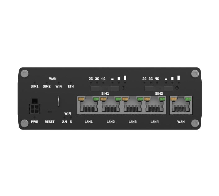 Teltonika RUTX12 Dual LTE CAT 6 Industrial Cellular Router, Dual SIM CAT6 4G LTE Router/Firewall with Dual Band WiFi 5, PSU included - Image 3