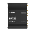 Teltonika RUTX50 Industrial 5G Router, 5G dual SIM cellular, 5x Gigabit Ethernet ports, dual-band WI-Fi, PSU included - Image 1