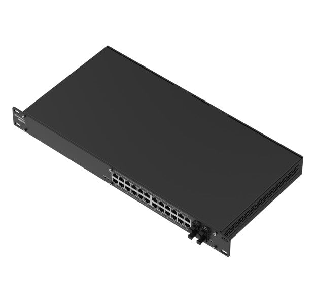 Teltonika SWM282 PoE+ managed switch, 24 PoE+ ports with up to 30W per port, 10/100/1000 Mbps, 4 SFP ports, 2 years of Free RMS Management - Image 3