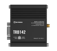 Teltonika TRB142 Industrial Rugged LTE RS232 Gateway, 4G/LTE (Cat 1), Equipped with RS232, Compatible with Industrial DNP3, PSU included - Image 1