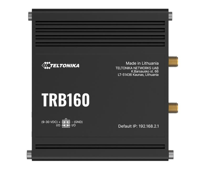Teltonika TRB160 4G LTE CAT 6 IoT Gateway, Ultra-Small, Lightweight, Energy-Efficient, Cellular Speeds of up to 300 Mbps, USB Type-C, PSU included - Image 1