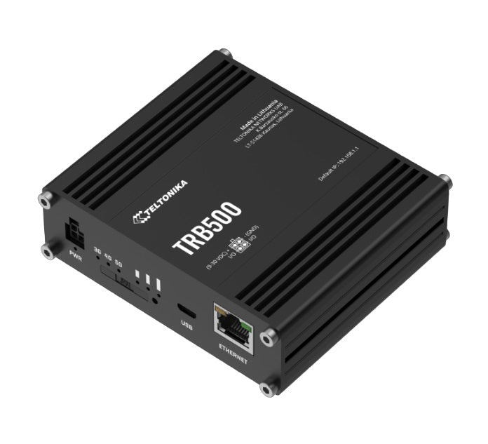 Teltonika TRB500 Industrial 5G Gateway, Ultra-high Cellular Speeds of up to 1 Gbps, Backward Compatible with 4G (LTE CAT 20) Network, PSU included - Image 2