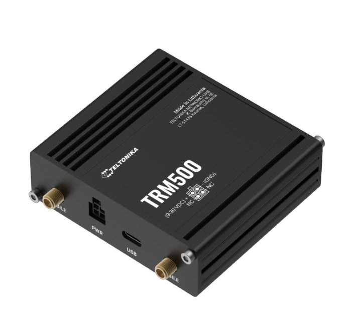 Teltonika TRM500 Industrial Cellular Modem, 5G (3.4 Gbps) & 4G (Cat19), with USB Type-C, PSU included - Image 2