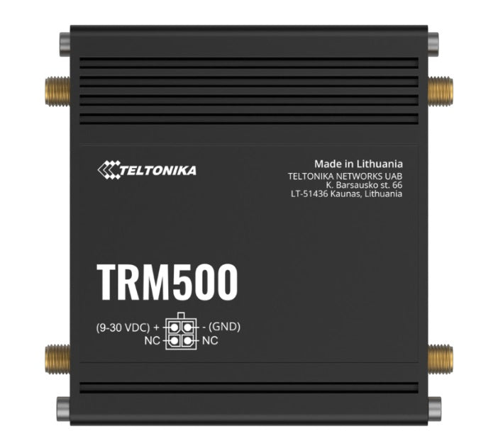 Teltonika TRM500 Industrial Cellular Modem, 5G (3.4 Gbps) & 4G (Cat19), with USB Type-C, PSU included - Image 1