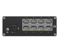 Teltonika TSW030 8-PORT ETHERNET SWITCH, 2-PIN Power Input, 10/100 Mbps, Integrated DIN Rail (Plug&Play Deployment), Supports auto MDI/MDIX crossover - Image 4