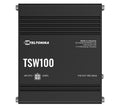 Teltonika TSW100 Industrial POE+ Ethernet Switch, 4 x PoE+ Ports, Power Up to 120W, 5 x Gigabit Ethernet with speeds up to 1000 Mbps, PSU included - Image 1