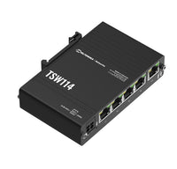 Teltonika TSW114 Gigabit DIN Rail Ethernet Switch,Easy Mounting, 5x Gigabit Ethernet Ports with speeds of up to 1000 Mbps, PSU excluded - Image 2