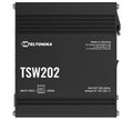 Teltonika TSW202 Managed PoE+ Ethernet Switch, Supports Profinet, 2 SFP Ports, 8 Gigabit Ethernet Ports Providing 30W of Power Each, PSU excluded - Image 1