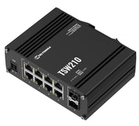 Teltonika TSW210 Industrial Ethernet Switch, 2x SFP Ports, 8x Gigabit Ethernet Ports with speeds of up to 1000 Mbps, DIN Rail, PSU excluded - Image 3