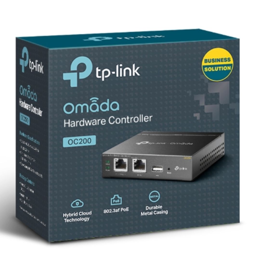 TP-Link OC200 Omada Cloud Controller, Centralised Management - Up to 100 Omada APs, JetStream Switches And SafeStream Routers - Image 1