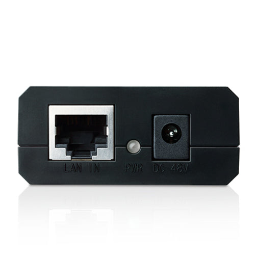 TP-Link POE150S Omada PoE Injector Adapter, IEEE 802.3af compliant, Data and power carried over the same cable up to 100 meters, plastic case, pocket - Image 2