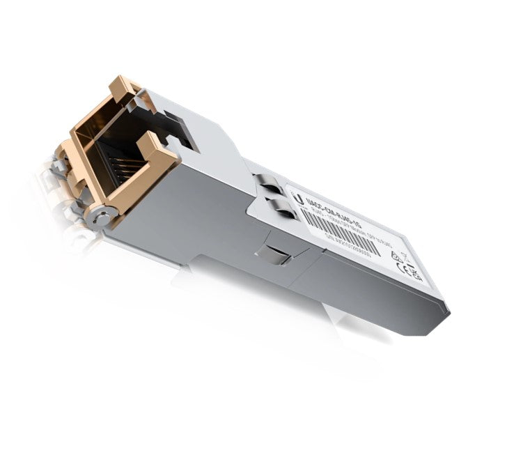 Ubiquiti SFP to RJ45 Transceiver Module, 1000Base-T Copper SFP Transceiver, 1Gbps Throughput Rate, Supports Up to 100m - Image 2