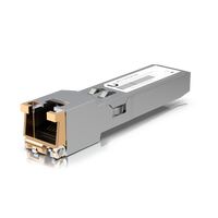 Ubiquiti SFP+  to RJ45 Transceiver Module, 1/2.5/5/10GBase-T Copper SFP+ Transceiver, 1/2.5/5/10 Gbps Throughput, Supports Up To 100m - Image 1