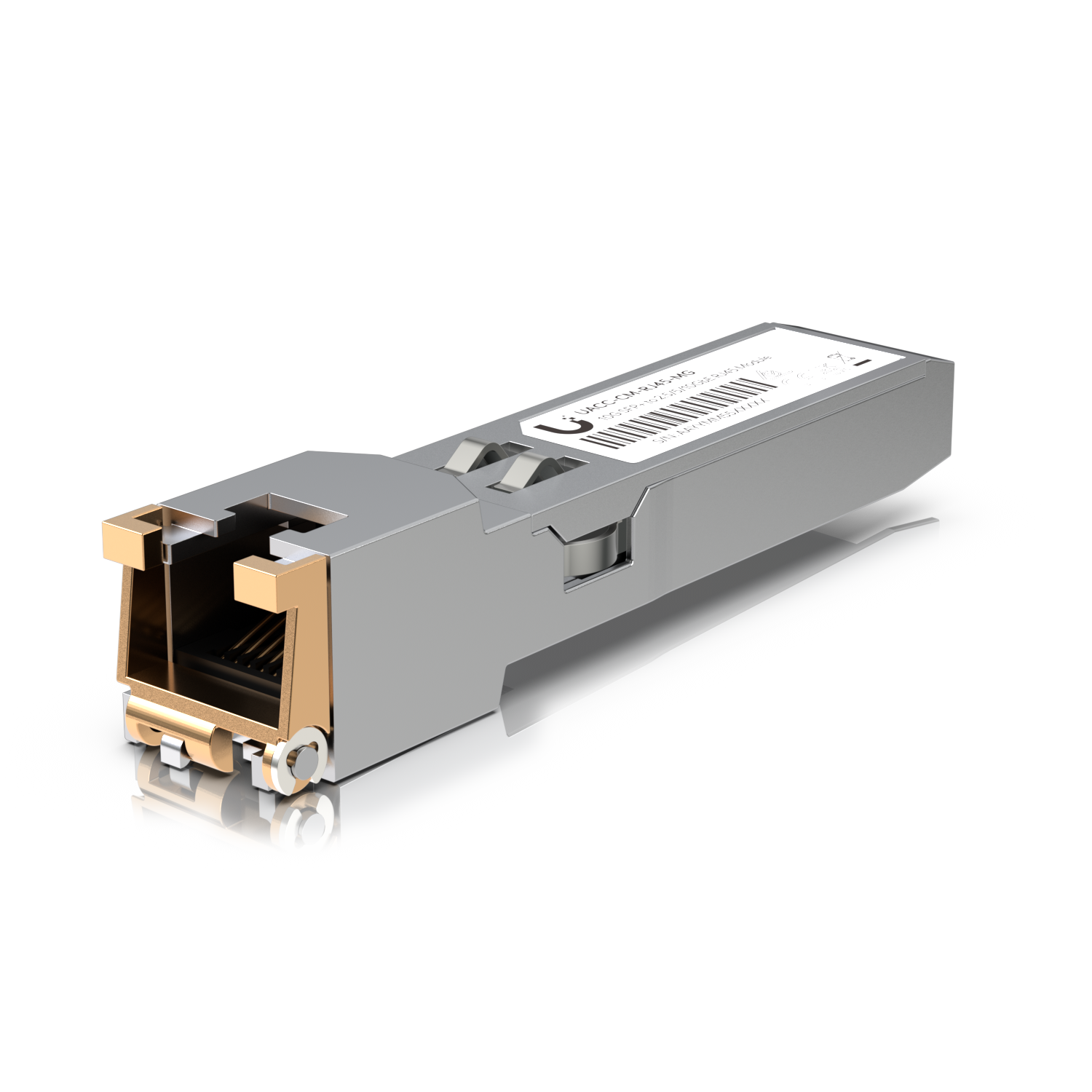 Ubiquiti SFP+  to RJ45 Transceiver Module, 1/2.5/5/10GBase-T Copper SFP+ Transceiver, 1/2.5/5/10 Gbps Throughput, Supports Up To 100m - Image 1