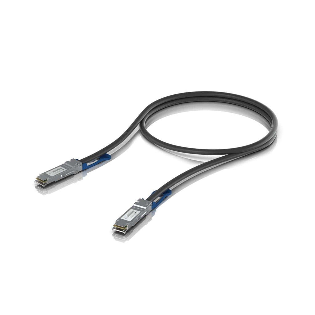 Ubiquiti 100G Direct Attach Cable, Cable length 0.5m, Single Pack, QSFP28 Direct Attach Cable With A 100 Gbps Max Data Rate - Image 1