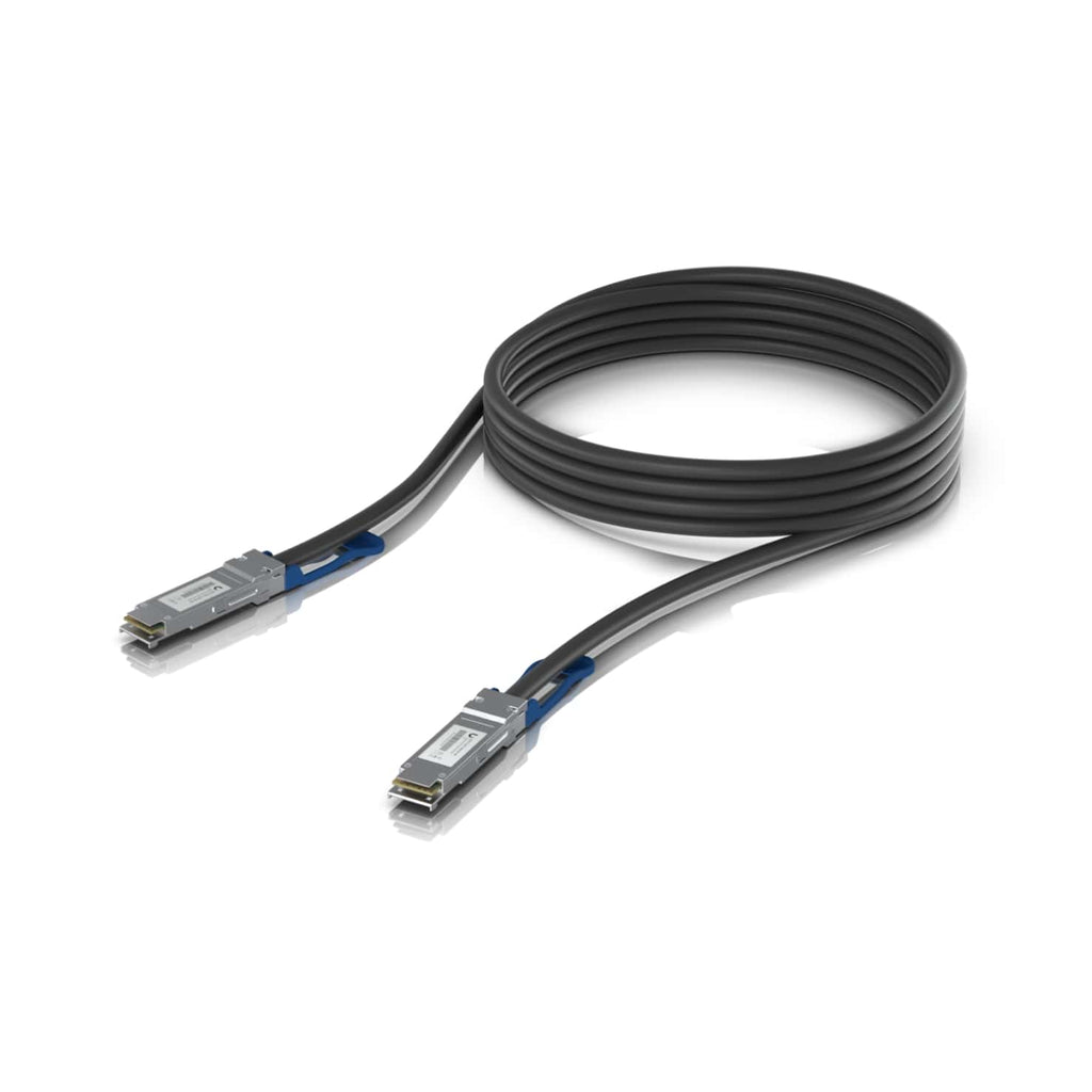 Ubiquiti 100G Direct Attach Cable, Cable length 3m, Single Pack, QSFP28 Direct Attach Cable With A 100 Gbps Max Data Rate - Image 2