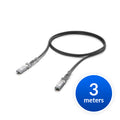 Ubiquiti SFP+ Direct Attach Cable, 10Gbps DAC Cable, 10Gbps Throughput Rate, 3m Length - Image 1