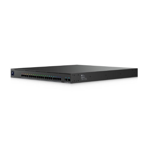 Ubiquiti Enterprise Audio/Video Fiber, Enterprise Audio/Video Switch(20) 10G SFP+(2)100G QSFP28 Uplinks.Supports PTP,SMPTE ST 2110 *Require Deal Reg* - Image 3