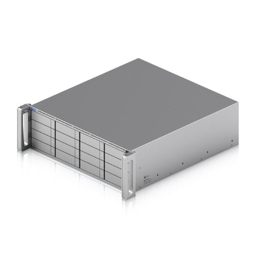 Ubiquiti Enterprise NAS, 3U Rack-Mount NAS, Sixteen 3.5"/2.5" SATA Bays, Dual 25 Gbps SFP28,10 GbE RJ45 Ports, M.2 NVMe, CRPS Power Scalable - Image 3