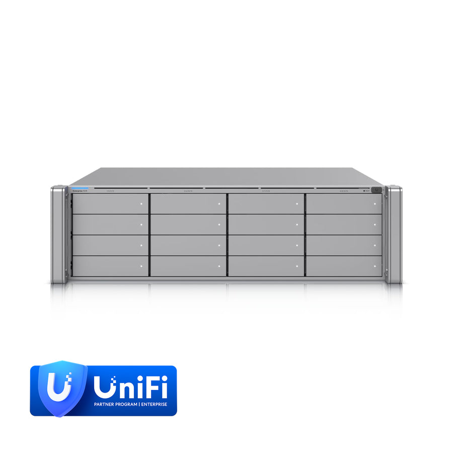 Ubiquiti Enterprise Network Video Recorder, 3U NVR With 16  2.5/3.5 Drive Bay,Supp Up to 70 4K Cameras/210 Full HD Camera  *Require Deal Reg*
