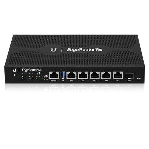 Ubiquiti EdgeRouter 6 - 5-Port Gigabit Router, 1 SFP Ports- 24v Passive PoE Out (All Ports) - 1GHz Quad Core Processor - 1GB RAM, - Image 5
